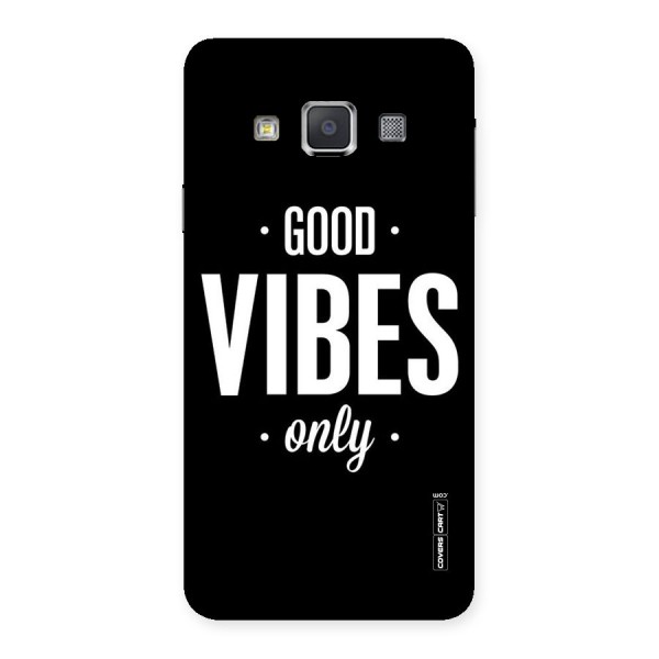 Just Vibes Back Case for Galaxy A3