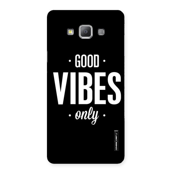 Just Vibes Back Case for Galaxy A7