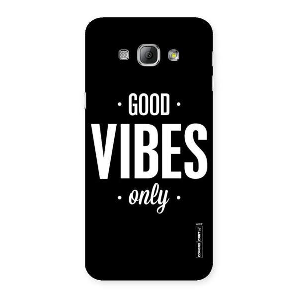 Just Vibes Back Case for Galaxy A8