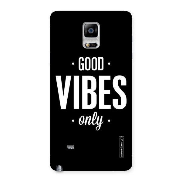 Just Vibes Back Case for Galaxy Note 4