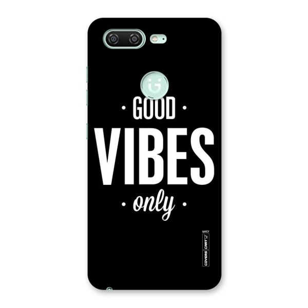 Just Vibes Back Case for Gionee S10