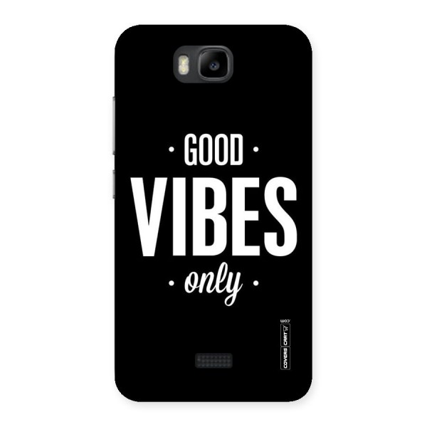 Just Vibes Back Case for Honor Bee