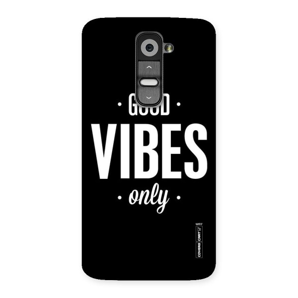 Just Vibes Back Case for LG G2