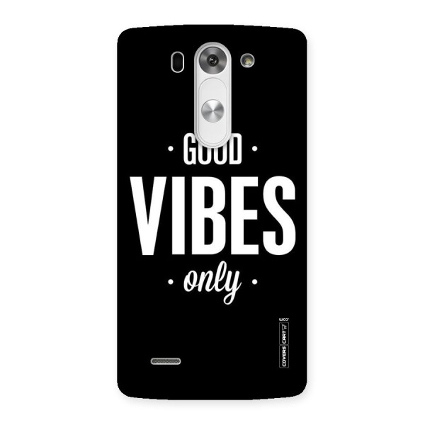 Just Vibes Back Case for LG G3 Beat