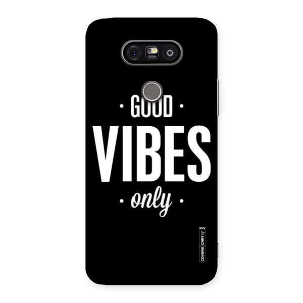 Just Vibes Back Case for LG G5
