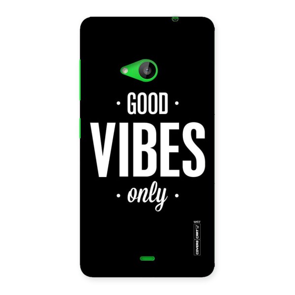 Just Vibes Back Case for Lumia 535