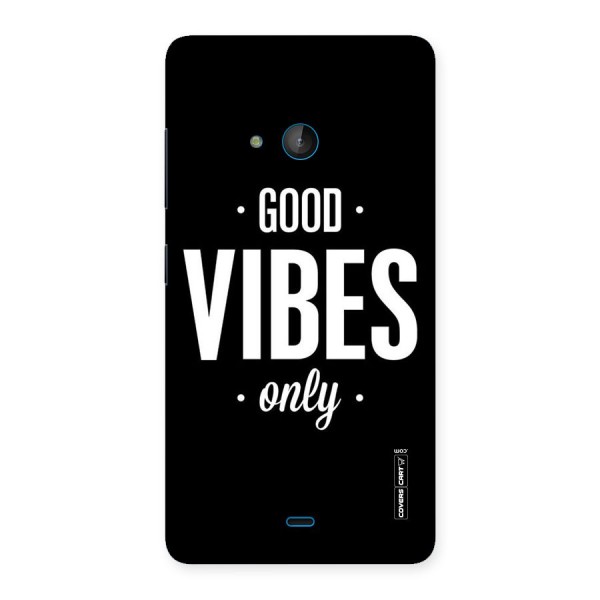 Just Vibes Back Case for Lumia 540