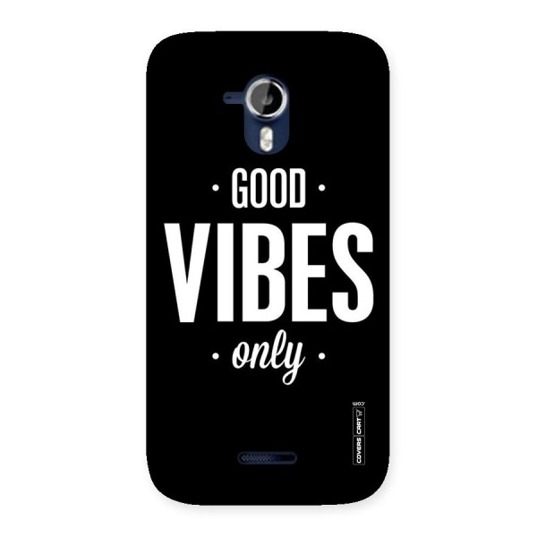 Just Vibes Back Case for Micromax Canvas Magnus A117