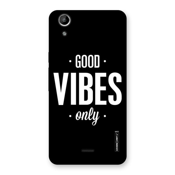 Just Vibes Back Case for Micromax Canvas Selfie Lens Q345