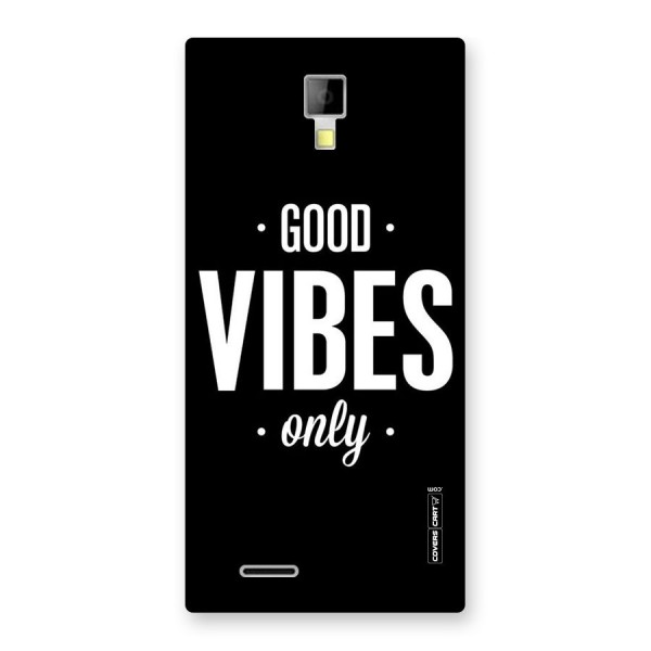 Just Vibes Back Case for Micromax Canvas Xpress A99