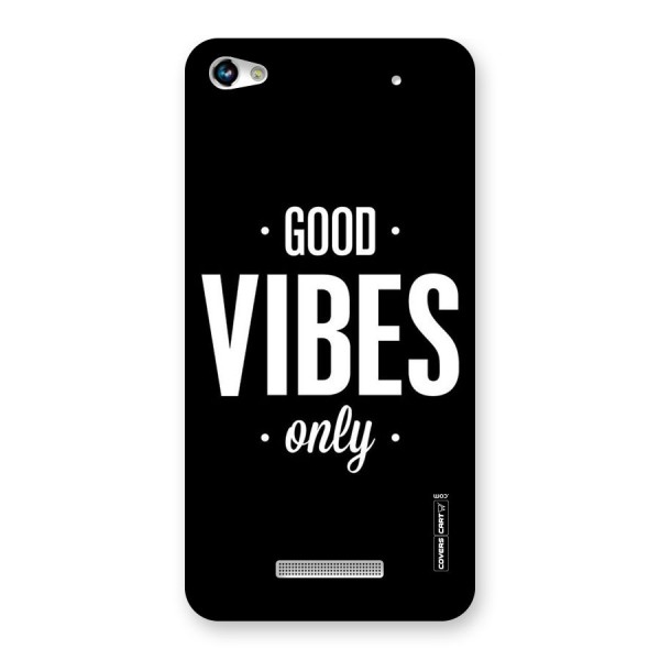 Just Vibes Back Case for Micromax Hue 2