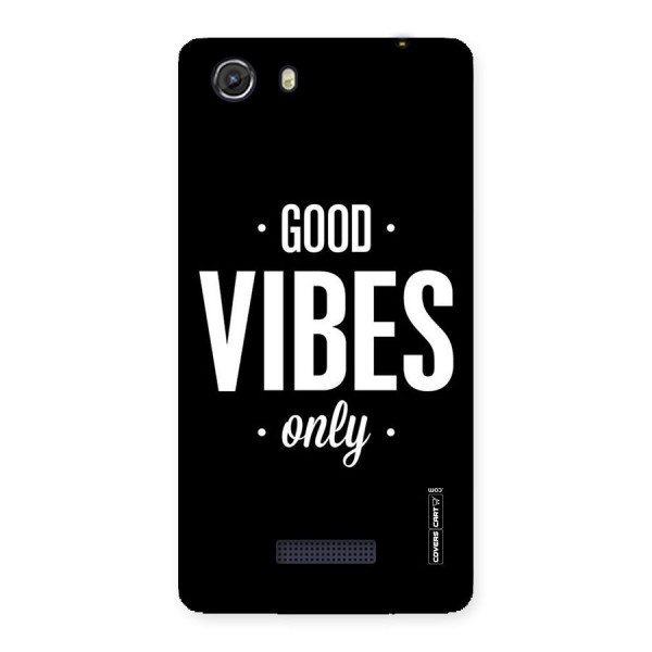 Just Vibes Back Case for Micromax Unite 3
