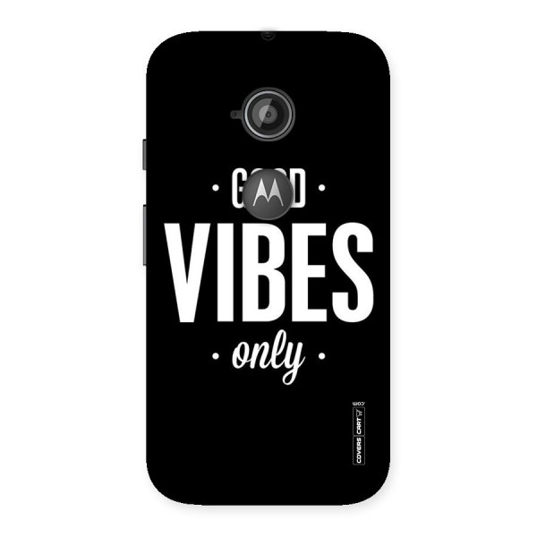 Just Vibes Back Case for Moto E 2nd Gen