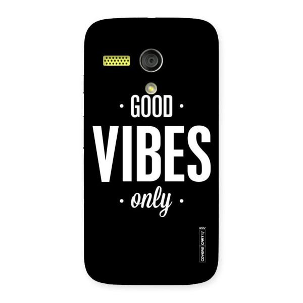Just Vibes Back Case for Moto G