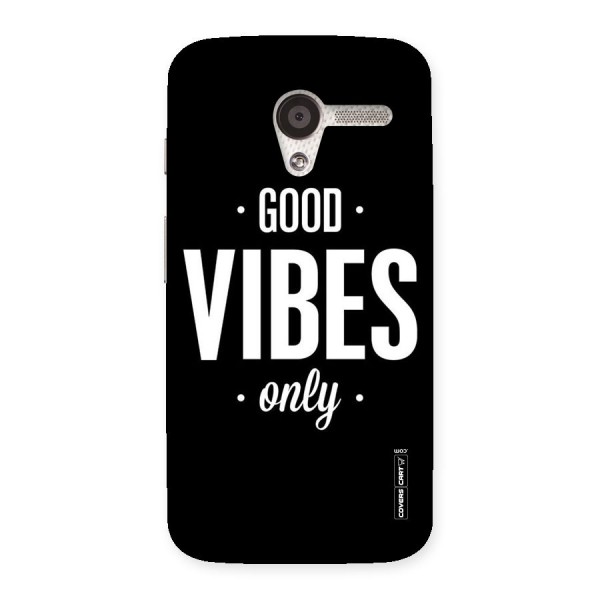 Just Vibes Back Case for Moto X