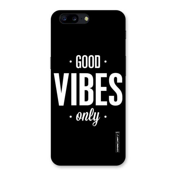 Just Vibes Back Case for OnePlus 5