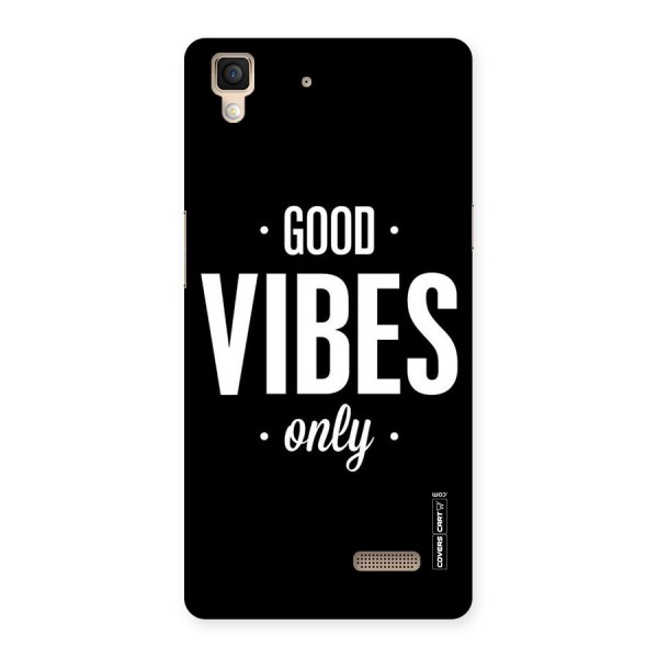 Just Vibes Back Case for Oppo R7