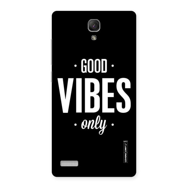 Just Vibes Back Case for Redmi Note