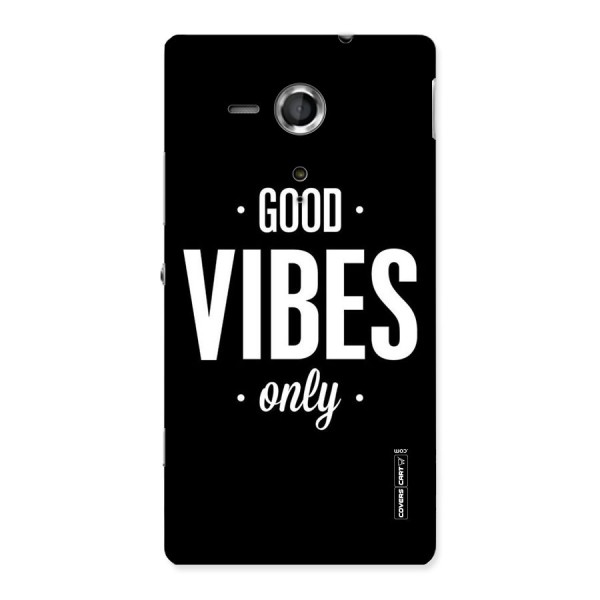 Just Vibes Back Case for Sony Xperia SP