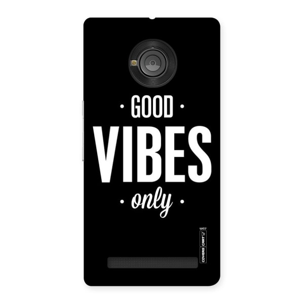 Just Vibes Back Case for Yu Yunique