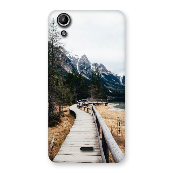 Just Wander Back Case for Micromax Canvas Selfie Lens Q345
