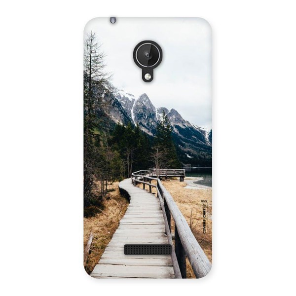 Just Wander Back Case for Micromax Canvas Spark Q380