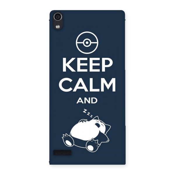 Keep Calm and Sleep Back Case for Ascend P6