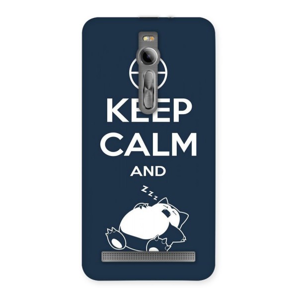 Keep Calm and Sleep Back Case for Asus Zenfone 2