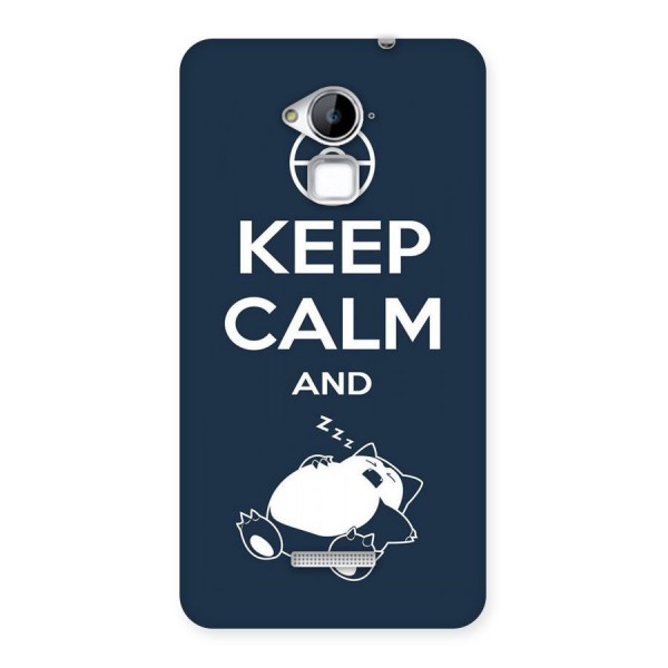 Keep Calm and Sleep Back Case for Coolpad Note 3