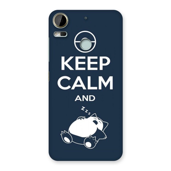 Keep Calm and Sleep Back Case for Desire 10 Pro