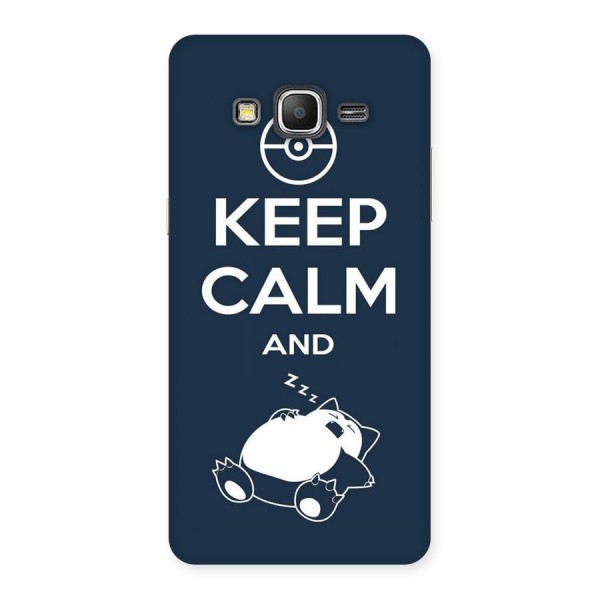 Keep Calm and Sleep Back Case for Galaxy Grand Prime