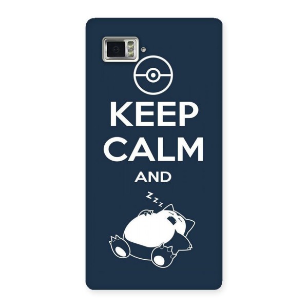 Keep Calm and Sleep Back Case for Vibe Z2 Pro K920