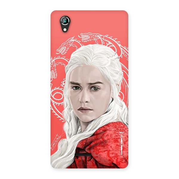 Khaleesi The Living Dragon Back Case for Lava Iris 800