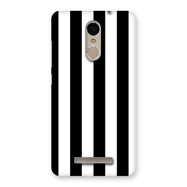Lavish Black Stripes Back Case for Xiaomi Redmi Note 3