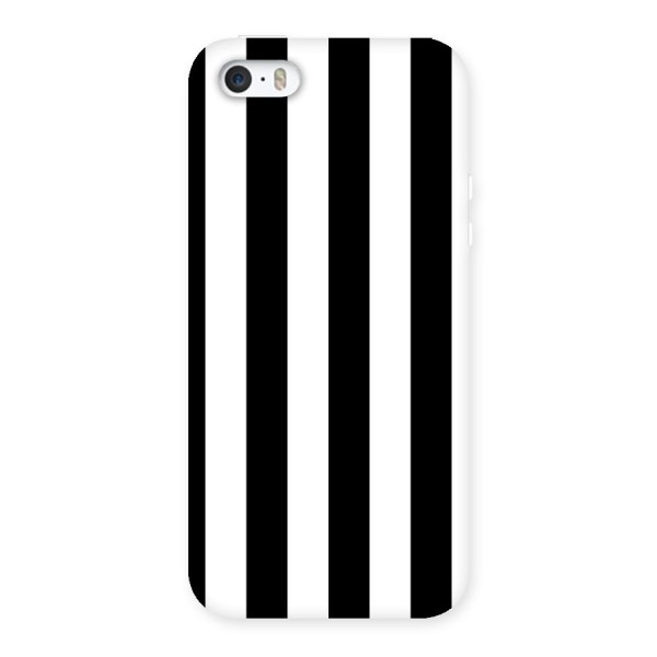 Lavish Black Stripes Back Case for iPhone 5 5S