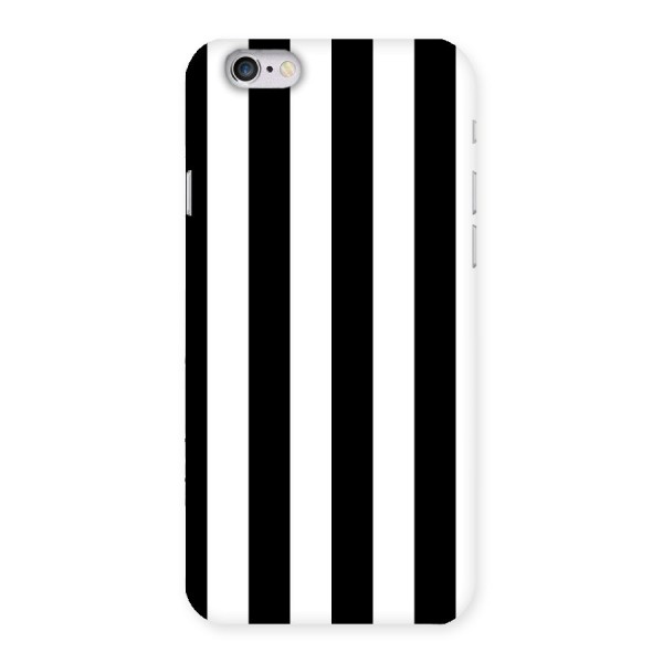 Lavish Black Stripes Back Case for iPhone 6 6S