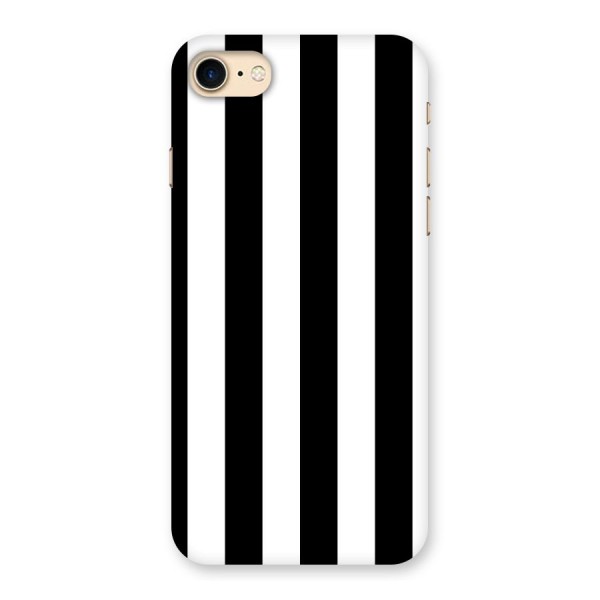 Lavish Black Stripes Back Case for iPhone 7