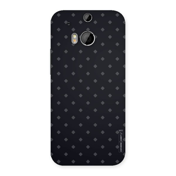 Lavish Diamond Pattern Back Case for HTC One M8