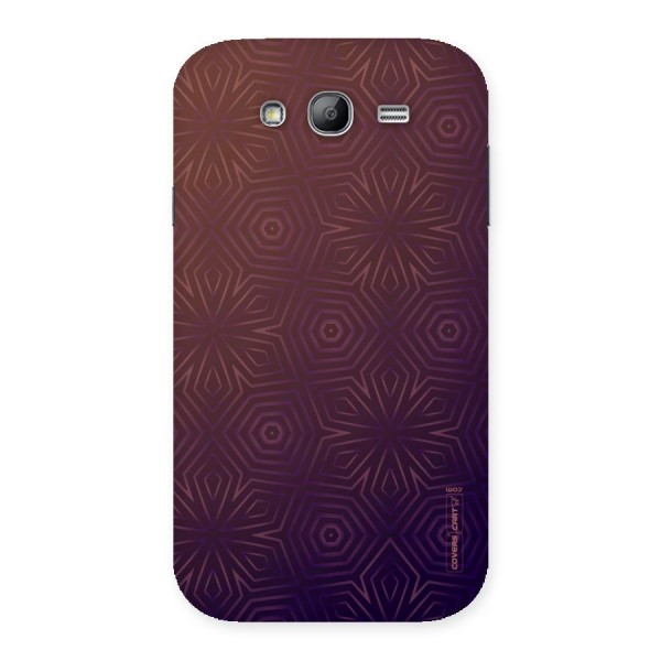 Lavish Purple Pattern Back Case for Galaxy Grand Neo Plus