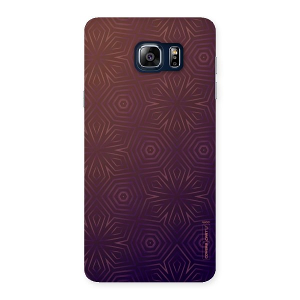 Lavish Purple Pattern Back Case for Galaxy Note 5