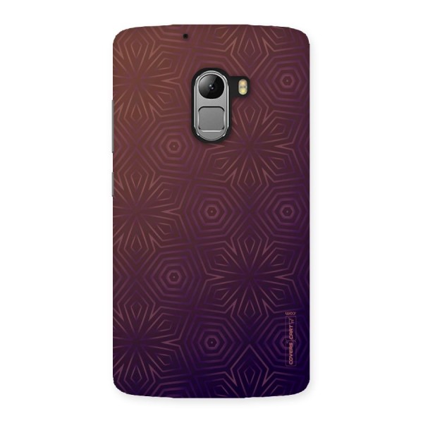 Lavish Purple Pattern Back Case for Lenovo K4 Note