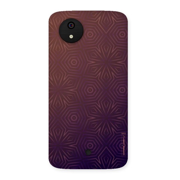 Lavish Purple Pattern Back Case for Micromax Canvas A1