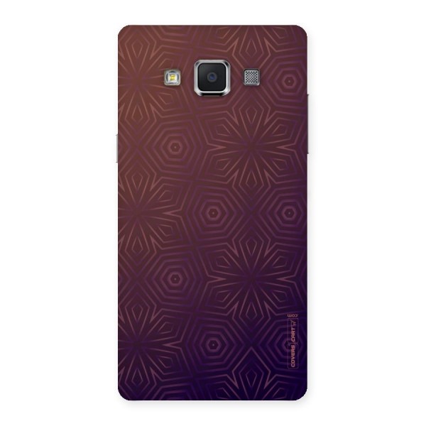 Lavish Purple Pattern Back Case for Samsung Galaxy A5