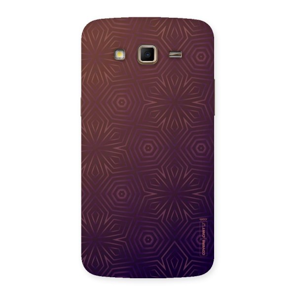 Lavish Purple Pattern Back Case for Samsung Galaxy Grand 2