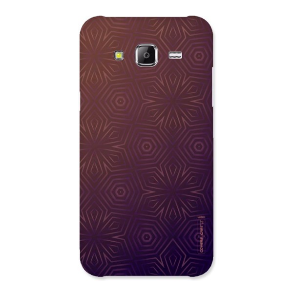 Lavish Purple Pattern Back Case for Samsung Galaxy J5