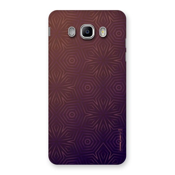 Lavish Purple Pattern Back Case for Samsung Galaxy J5 2016