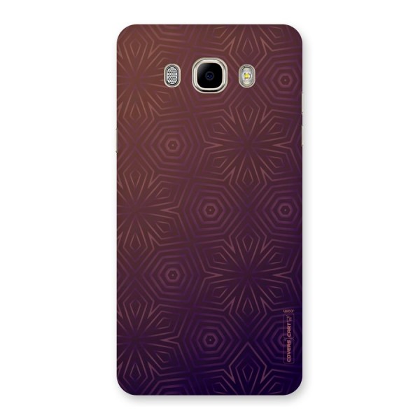 Lavish Purple Pattern Back Case for Samsung Galaxy J7 2016