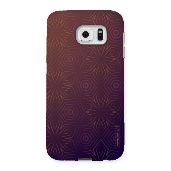 Lavish Purple Pattern Back Case for Samsung Galaxy S6
