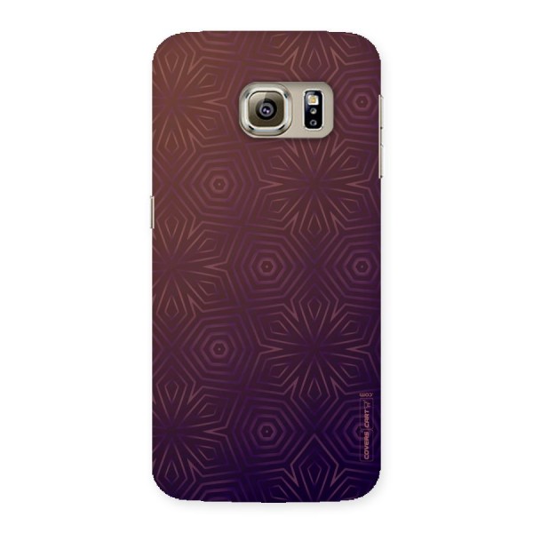 Lavish Purple Pattern Back Case for Samsung Galaxy S6 Edge Plus
