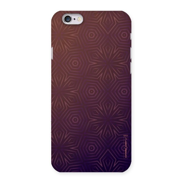 Lavish Purple Pattern Back Case for iPhone 6 6S